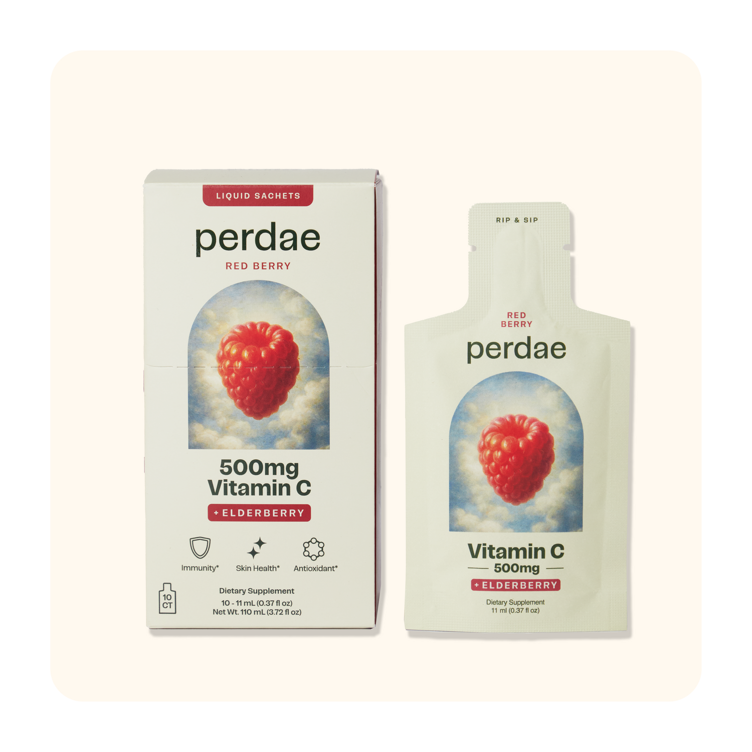 Liquid Vitamin C + Elderberry