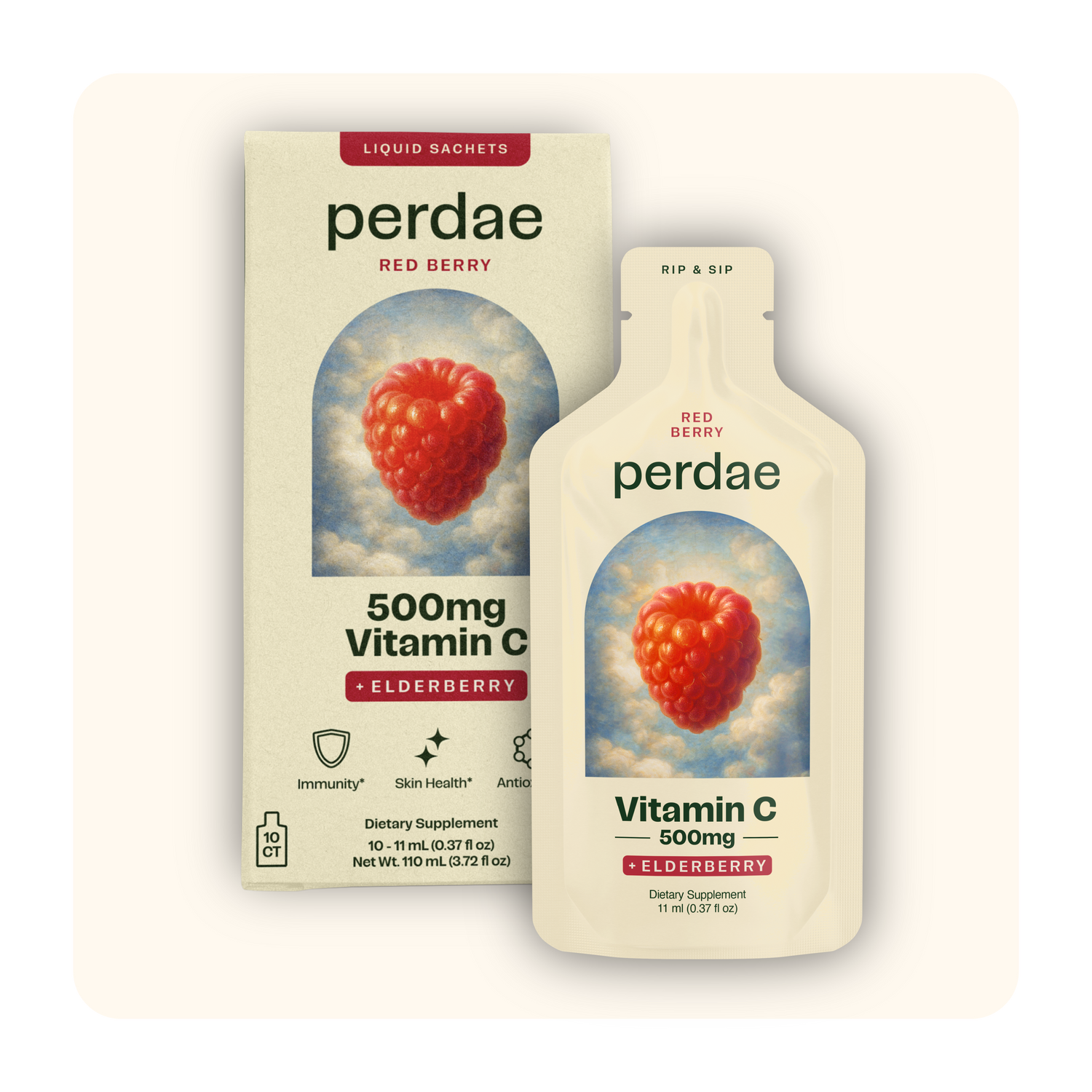 Liquid Vitamin C + Elderberry